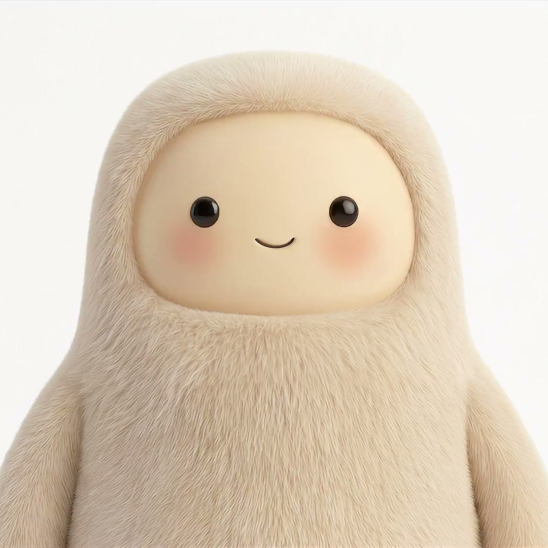 Friendly cream-colored mascot representing the MetaMuse independent AI knowledge hub